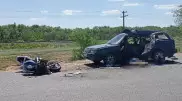 В Уральске водители мотоцикла и авто погибли в аварии