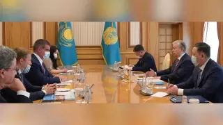 Президент Токаев принял руководителей швейцарских компаний
