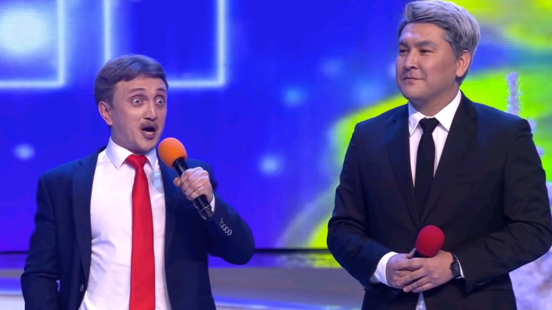 Денис Дорохов и Азамат Мусагалиев. Кадр Первого канала