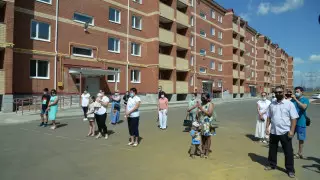 Ключи от 120-квартирного арендного жилья вручили костанайцам 