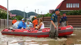 Сочи затопило после сильного ливня: фото и видео