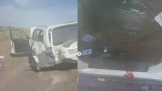 Странное продолжение получило ДТП на трассе Алматинской области