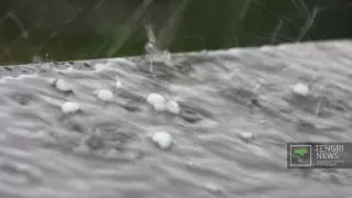 "Коронавирусный" град прошел в ВКО