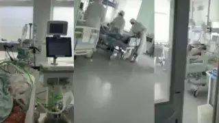 "Реанимация забита". Ситуацию в стационарах Нур-Султана показали на видео