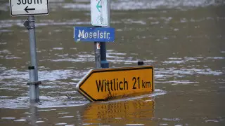 Проливные дожди вызвали наводнения в Германии