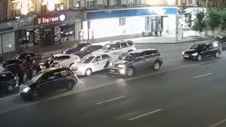 Водители устроили драку на дороге в Нур-Султане