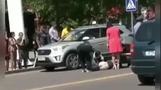 Двух подростков сбили на пешеходном переходе в Караганде