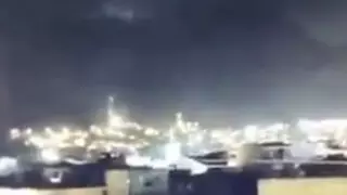 Странная вспышка в небе над Турцией попала на видео