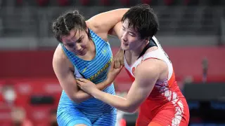 Казахстанская спортсменка проиграла сопернице из Кыргызстана на ОИ-2020