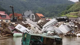 Ущерб от наводнений подсчитали в Германии