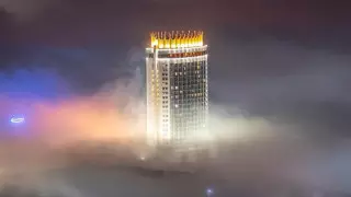 Игры луны и тумана. Фотограф снимает завораживающие кадры Алматы