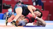 Борец-вольник Данияр Кайсанов пробился в полуфинал Олимпиады-2020