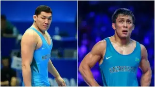 Казахстанские вольники вышли в 1/4 финала Олимпиады-2020