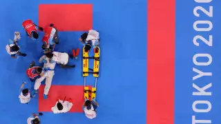 Каратист стал олимпийским чемпионом Токио, когда был без сознания