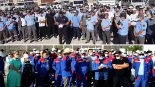 16 забастовок и митингов прошли на западе Казахстана за два месяца