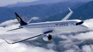 "Ударила молния". Вылетевший из Алматы самолет "Эйр Астаны" вернулся обратно