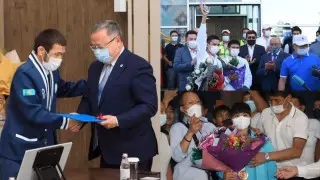 Пәтер кілті, 125 мың доллар. Олимпиада жүлдегерлеріне қандай сыйақы берілді?