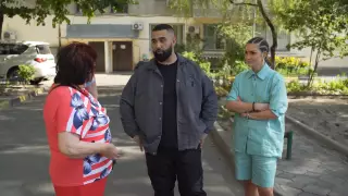 Женщина прервала интервью с Jah Khalib и пожаловалась на акимат Алматы