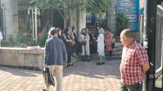 Митинг беженцев из Афганистана прошел в Бишкеке