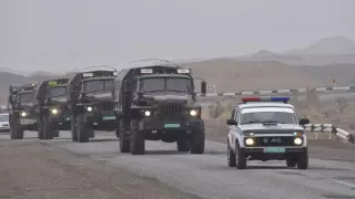 В КНБ объяснили перемещение военной техники в Мангистауской области