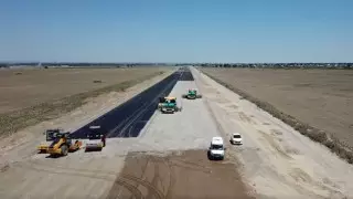 Строительство БАКАД в Алматы: жители поселка перекрыли дорогу