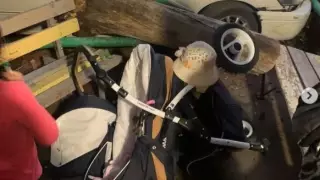 Женщину с младенцем в коляске сбили во дворе дома в Павлодаре