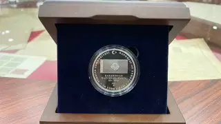 В Стамбуле презентовали монету, посвященную 30-летию независимости Казахстана