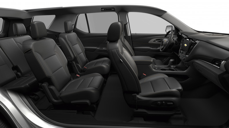 Семиместный салон Chevrolet Traverse
