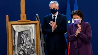 Дочь Пикассо передаст Франции девять работ из коллекции отца