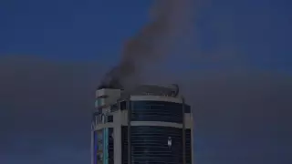 Пожар в центре Нур-Султана: как выглядит здание "Казахмыса"