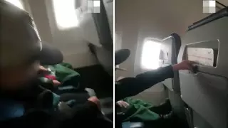 Молния ударила в самолет в России: появилось видео из салона