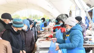 Ярмарка Карагандинской области проходит в Нур-Султане