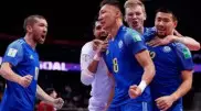 Сборная Казахстана по футзалу проиграла Бразилии в матче за третье место