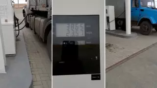 "Вывозят солярку". Видео заправки российских авто прокомментировали в Минэнерго