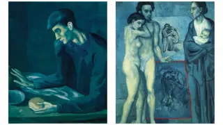 Изображение обнаженной женщины обнаружили под картиной Пикассо