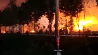 Взрыв произошел на химическом заводе в Китае