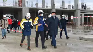 В Петропавловске строится современная многопрофильная больница