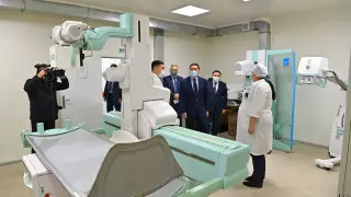 Мамин проинспектировал реализацию проекта "Ауыл – Ел бесігі" в Акмолинской области