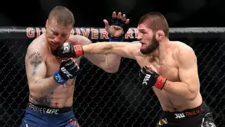 Последний соперник Хабиба вернулся через год и одержал победу в UFC
