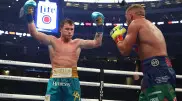 Сауль Альварес нокаутировал Калеба Планта и стал абсолютным чемпионом мира