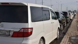 Владельцы авто с российскими номерами собрались в столице