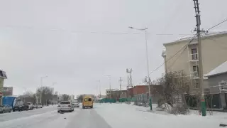 Кызылорду накрыло снегом: отключен свет, коллапс с транспортом
