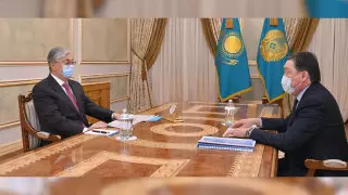 Президент Токаев принял Аскара Мамина
