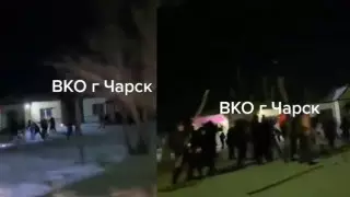 Толпа на улице Шара: видео прокомментировали в полиции ВКО