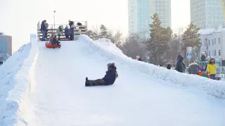 Где появятся ледовые горки и катки в Нур-Султане