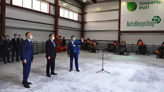 В Костанае запустили комплекс по переработке старой сельхозтехники