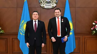 Михаил Ломтадзе награжден орденом "Достык"