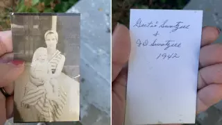 Торнадо в США унес старую фотографию на расстояние в 200 километров