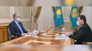 Мамин отчитался перед Токаевым