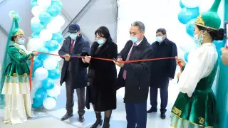 Новый завод запущен на территории СЭЗ "Морпорт Актау"